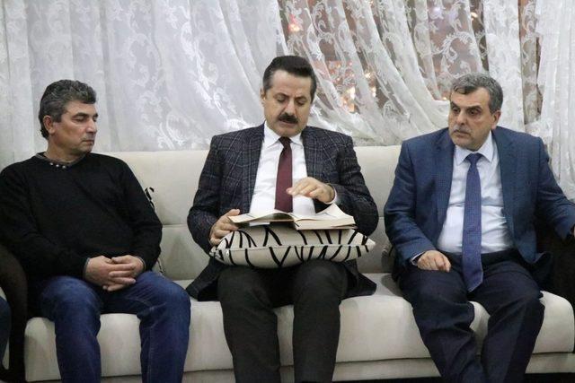 AK Parti Milletvekili Çelik, Afrin şehidinin babasını ziyaret etti