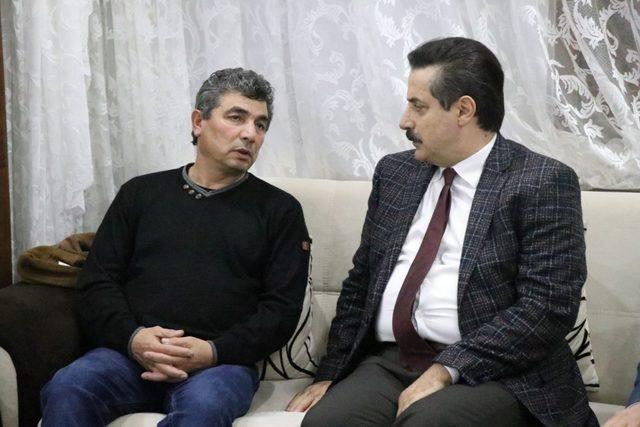 AK Parti Milletvekili Çelik, Afrin şehidinin babasını ziyaret etti
