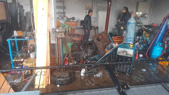 Amasya'da sobaya parlayıcı madde dökülmesi sonucu patlama yaşandı! 5 öğrenci yaralandı