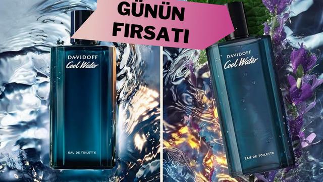 Fiyatı 1169 TL'ye düştü! Davidoff Cool Water parfümde kaçırılmayacak indirim