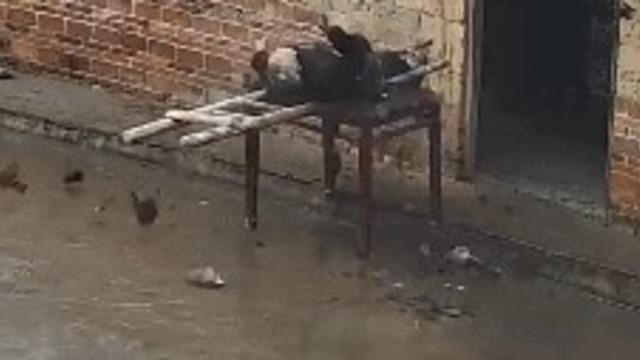 Tesadüfen kamerayı açmıştı! Babasının çatıdan düştüğü ana saniye saniye şahit oldu... İzlerken ağladım