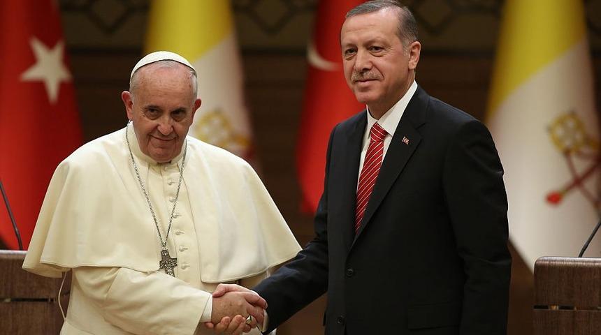 Erdoğan'ın tarihi Vatikan ziyareti başlıyor