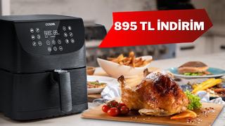 Fiyatı 2 bin 599 TL'ye düştü! Çok satan Cosori airfryer kısa süreliğine indirimde