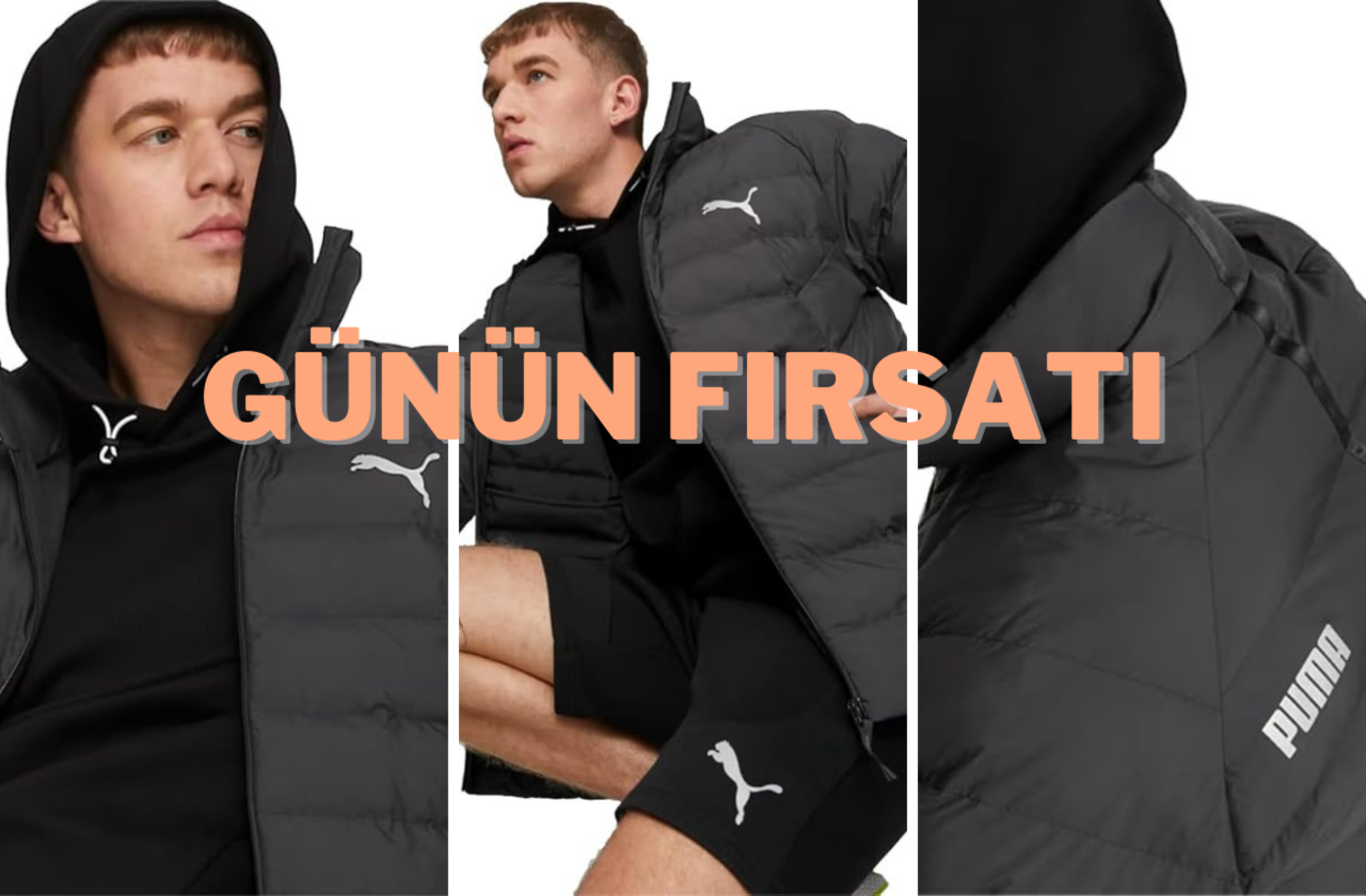 Puma'nın ısı yalıtımlı, su geçirmez montu günün fırsat ürünü oldu