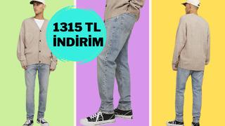Fiyatı 1274 TL'ye düştü! Jack&Jones'un ikonik jean modelinde büyük indirim