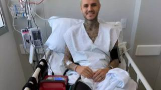 Mauro Icardi ülkesinde ameliyat oldu! 'Yakında döneceğim...'
