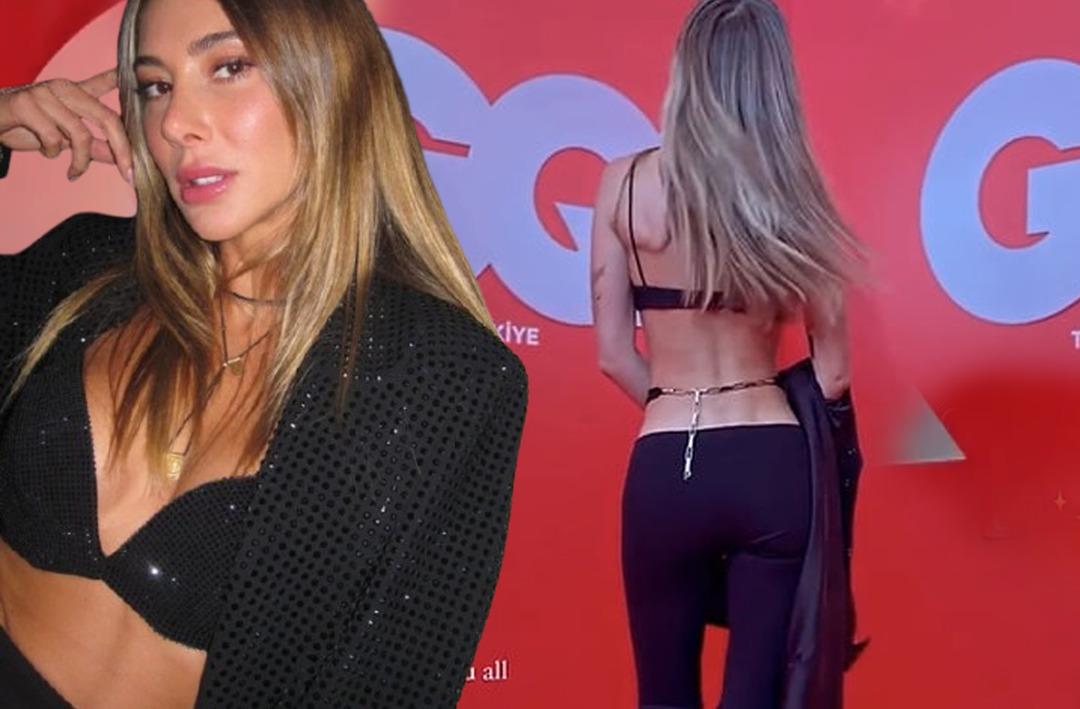 Şeyma Subaşı, GQ Man of the Year 2024 gecesinde yine g&uuml;ndemde! İ&ccedil; &ccedil;amaşırı detayı g&ouml;zden ka&ccedil;madı