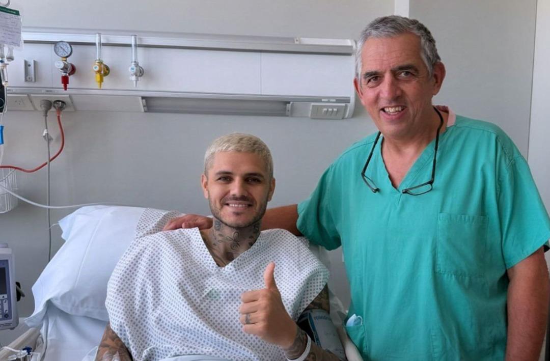 Icardi'nin ameliyat olduğu hastane tartışma yarattı! Paylaştığı fotoğrafı g&ouml;renler yorum yağdırdı