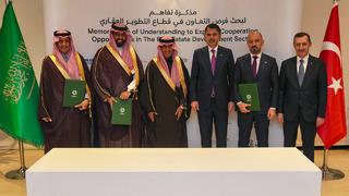 Emlak Konut ile Suudi Arabistan Ulusal Konut Şirketi arasında iş birliği anlaşması! 400 bin konutun inşası planlanıyor