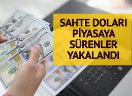 Sahte 50 ve 100 dolarları dolaşıma sokanlar yakalandı! Üzerlerinden yine sahte para çıktı