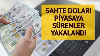 Sahte 50 ve 100 dolarları dolaşıma sokanlar yakalandı! Üzerlerinden yine sahte para çıktı