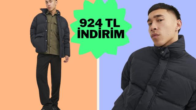 Fiyatı 2 bin 380 TL'ye düştü! Jack&Jones Puffer Mont avantajlı fiyatla sizi bekliyor