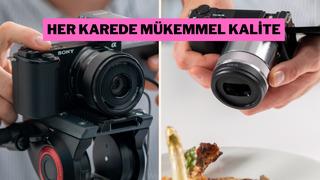 Vlog kamerası arayanlar çok satan bu kamera tam size göre: Sony ZV-E10!
