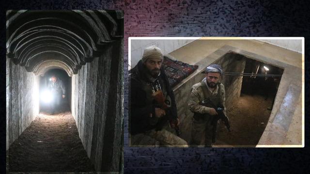 Uzunluğu kilometrelerce... Suriye'de PKK'nın kullandığı tüneller görüntülendi