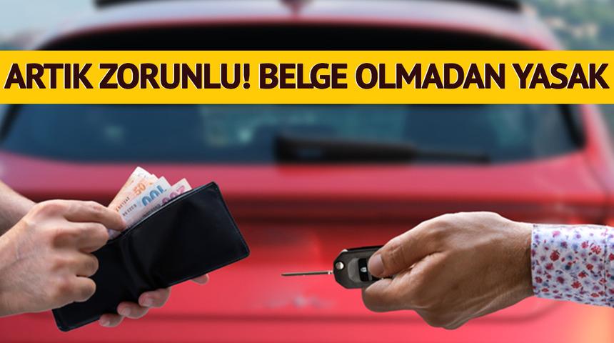 ÖTV muafiyetinde yeni dönem resmen başladı! Bu belgeyi almayanlar araçların direksiyonuna geçemeyecek: Artık yasak