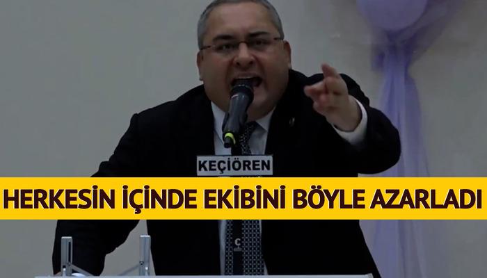 CHP'li Belediye Başkanı sinirden deliye döndü! Mikrofonu eline aldı herkesin içinde ekibini azarladı