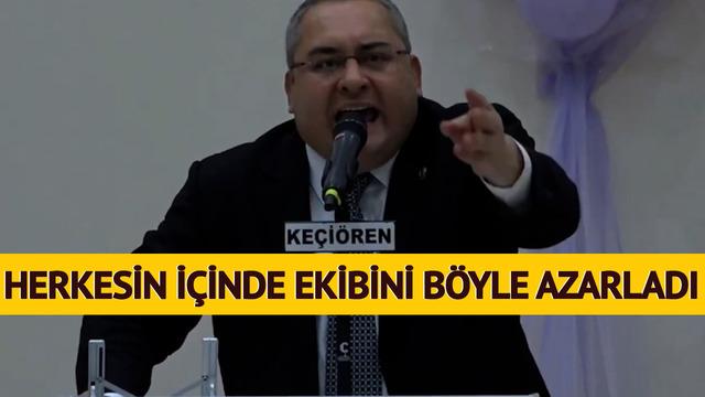 CHP'li Belediye Başkanı sinirden deliye döndü! Mikrofonu eline aldı herkesin içinde ekibini azarladı: Tüm kadroyu değiştiririm