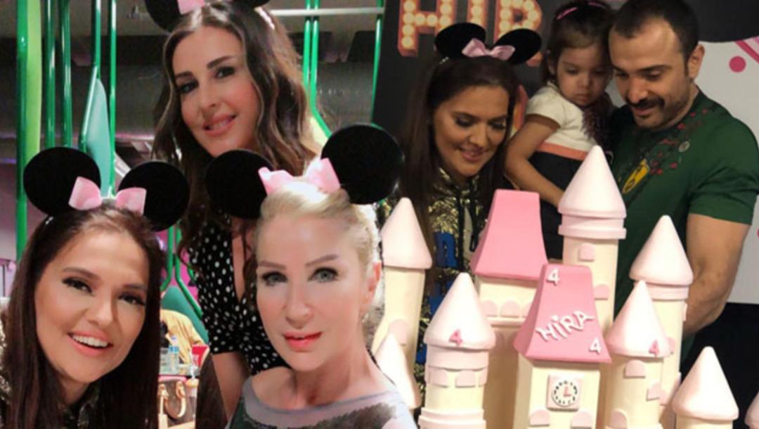 Demet Akalın'dan kızı Hira'ya g&ouml;rkemli parti