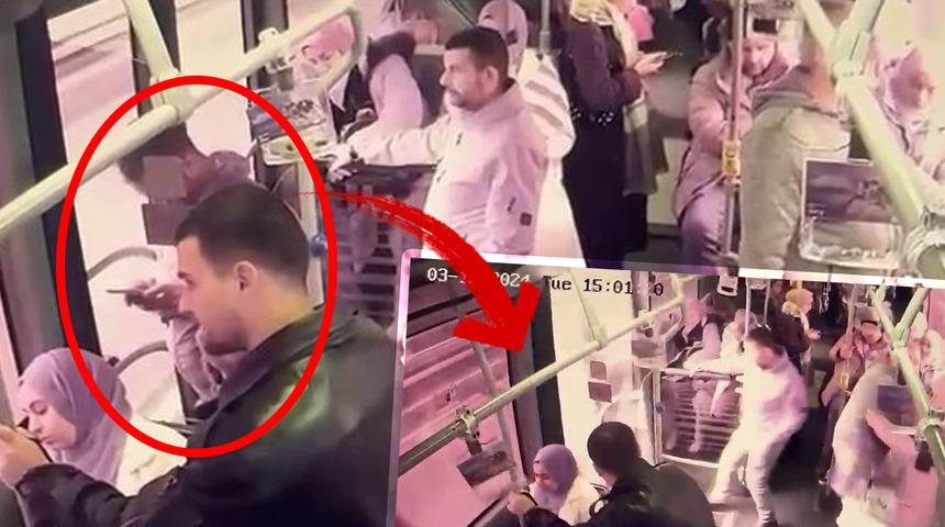 Metrobüste akıllara durgunluk veren kaza! Rögar kapağı fırladı, kapı kırıldı, yolcu düştü… İşte o anlar…