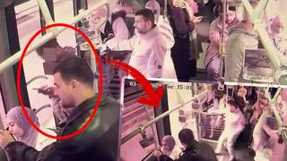 Metrobüste akıllara durgunluk veren kaza! Rögar kapağı fırladı, kapı kırıldı, yolcu düştü… İşte o anlar…