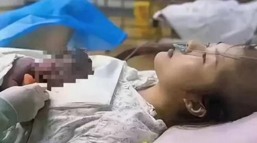 Hayatının en mutlu g&uuml;n&uuml; kabus oldu: Kadın koyu tenli bebek doğurdu, eşi babalık testi istedi!