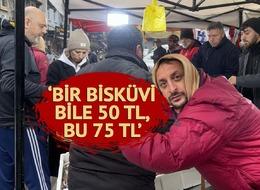 Ucuz olduğunu gören akın etti! Dakikalar içinde tükenme noktasına geldi 'Bisküvi bile 50 TL, bu 75 lira'