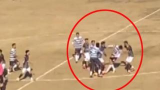 Amatör maçta tam 14 kırmız kart çıktı! Maç tatil edildi...