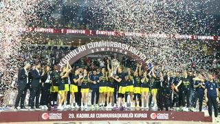 Fenerbahçe, Cumhurbaşkanlığı Kupası'nı 13. kez müzesine götürdü