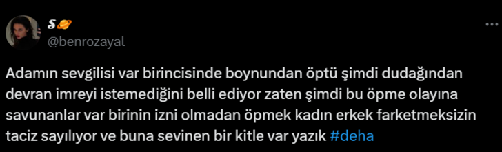 Deha'daki o sahne olay oldu! Dudaklarından öptü seyirci deliye döndü! 'Kendini metres yapacak...' G4