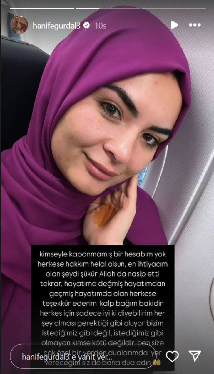 Gelin adayı Hanife Gürdal yeniden başını örttü! "Tekrar açılma tesettür yakışıyor" G2