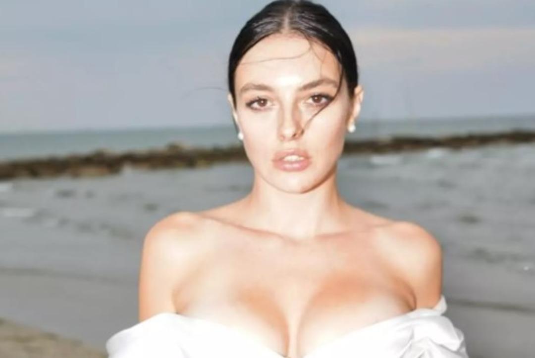 Deha'nın İmre'si Melis Sezen çömelerek poz verdi! Yine dikkat çekti