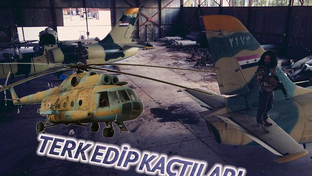 Rejime aitti, terk edip kaçtılar! Dengeleri değiştirecek kareler: 30 savaş uçağı ve 10 helikopter el değiştirdi