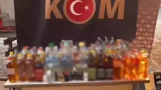 Kayseri'de yılbaşı öncesi 'sahte içki' operasyonu! 1 gözaltı