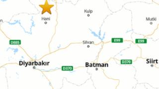 AFAD duyurdu! Diyarbakır'da 3.5 büyüklüğünde deprem