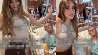 85 yaşındaki sevgilisinin vasiyetini öğrenince kendisinden geçti! Hastane yatağının başında bir anda dans etmeye başladı: Tepki çeken görüntüler