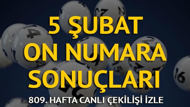 On Numara sonuçları 5 Şubat: On Numara bu sefer devredecek mi? (MPİ canlı çekiliş)