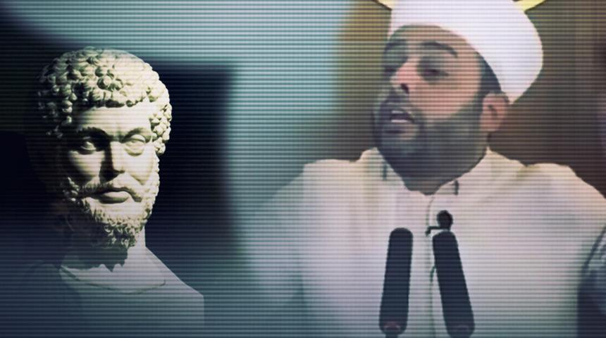 Filozof imparatorun sözlerini AK Partili ismin hesabından okuyan Halil Konakcı küplere bindi