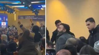 Cumhurbaşkanı Erdoğan'ı protesto edenler tutuklanmıştı! Mahkemeden tahliye kararı