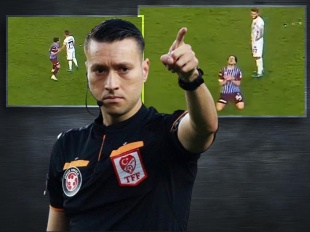 Trabzonspor - Kasımpaşa ma&ccedil;ında &ccedil;alınan penaltı g&uuml;ndem oldu! Sosyal medya yıkıldı... "Değişik işler oluyor!"