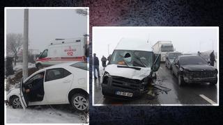 25 araç birbirine girdi! Bitlis'te zincirleme trafik kazası: Çok sayıda yaralı var!