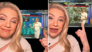 Hamile hava durumu sunucusu kıyafetini uygunsuz bulanlara sert cevap verdi! Bunu duymaya ihtiyacım yok