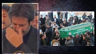 Mahsun Kırmızıgül'ün annesi son yolculuğuna uğurlandı! Gözyaşlarını tutamadı 