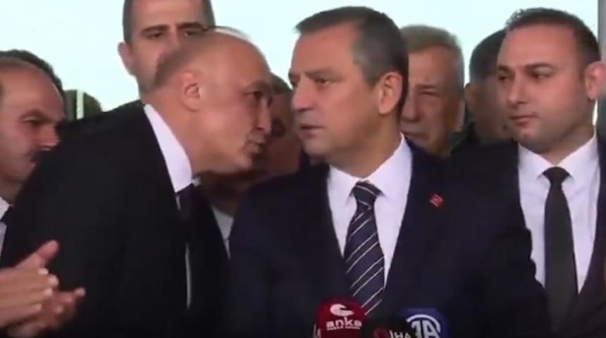 CHP lideri Özel Gaziantep milletvekili Meriç'in o cümlesini duyunca sinirlendi! Sert tepkisi kameralara yansıdı