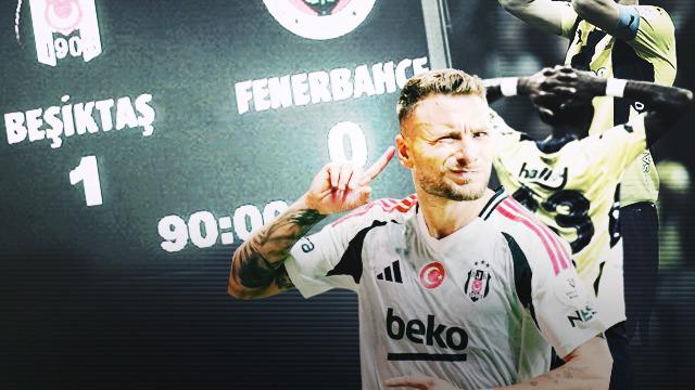 Nefes kesen mücadelede gülen taraf Beşiktaş oldu! Fenerbahçe'yi Chamberlain devirdi!