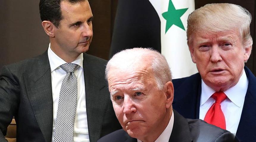 ABD basını duyurdu! Esad hem Trump hem de Biden'dan yardım istemiş: 'Tüm ilişkimi keserim'