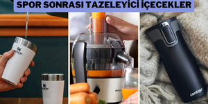 Egzersiz sonrası enerji tazeleyecek içecekler