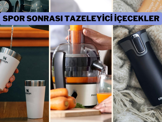 Egzersiz sonrası enerji tazeleyecek içecekler