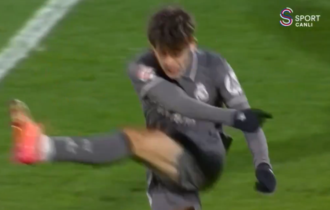 Arda G&uuml;ler'den m&uuml;thiş gol! &Ouml;yle bir sevin&ccedil; yaptı ki... Kameralar Ancelotti'ye d&ouml;nd&uuml;