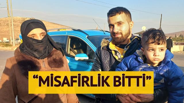 'Misafirlik bitti' Suriyelilerin dönüşü sınır kapısından başladı! 'Gençlere sesleniyorum, herkes vatanına dönsün'