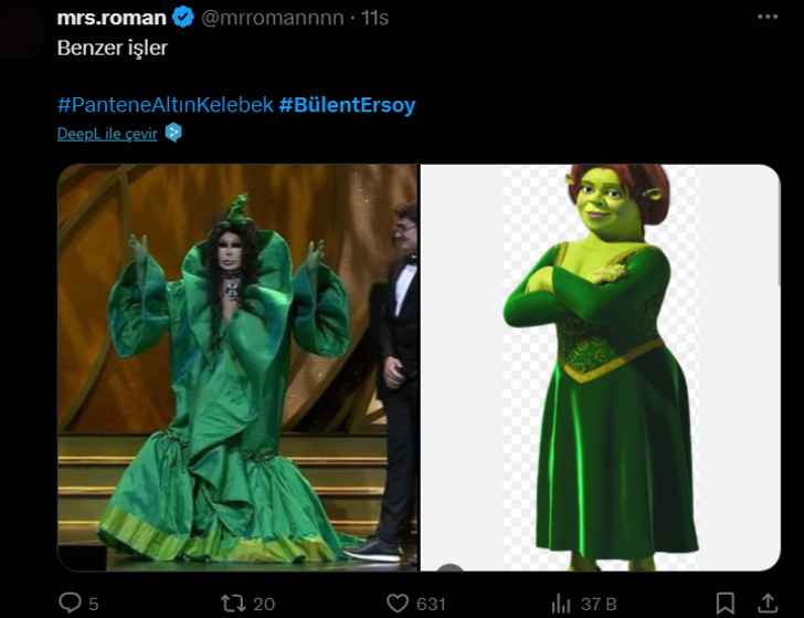 Bülent Ersoy "Boşu boşuna yaşıyorum" dedi! Konuşmasından çok kıyafeti gündem oldu G1